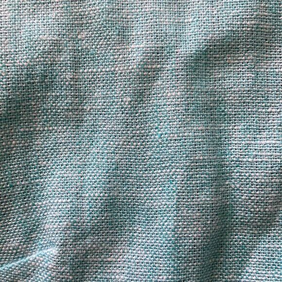 NWT Charlie Paige Blue Linen Blend Sleeveless Blouse Top Button Back Size Small - Picture 8 of 8